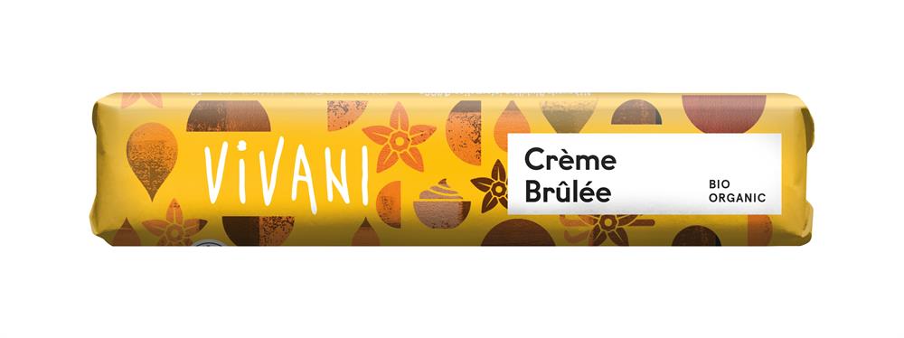 VIVANI Creme Brulee chocolate (Pack of 6)