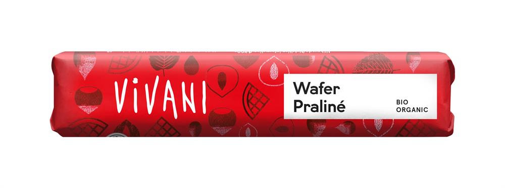 Wafer Praline chocolate bar (Pack of 6)