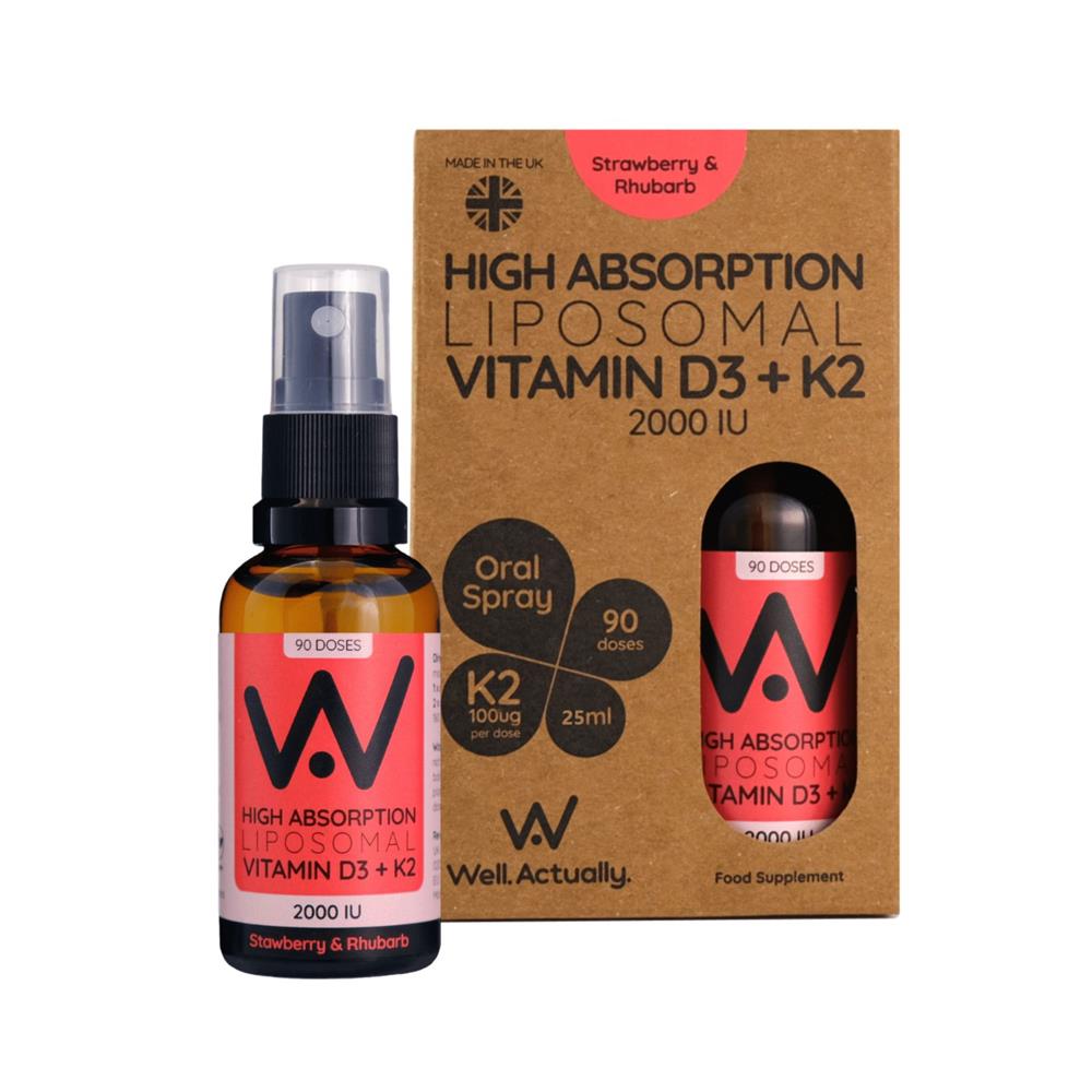 Vit D3+K2 spray (2000IU) Straw