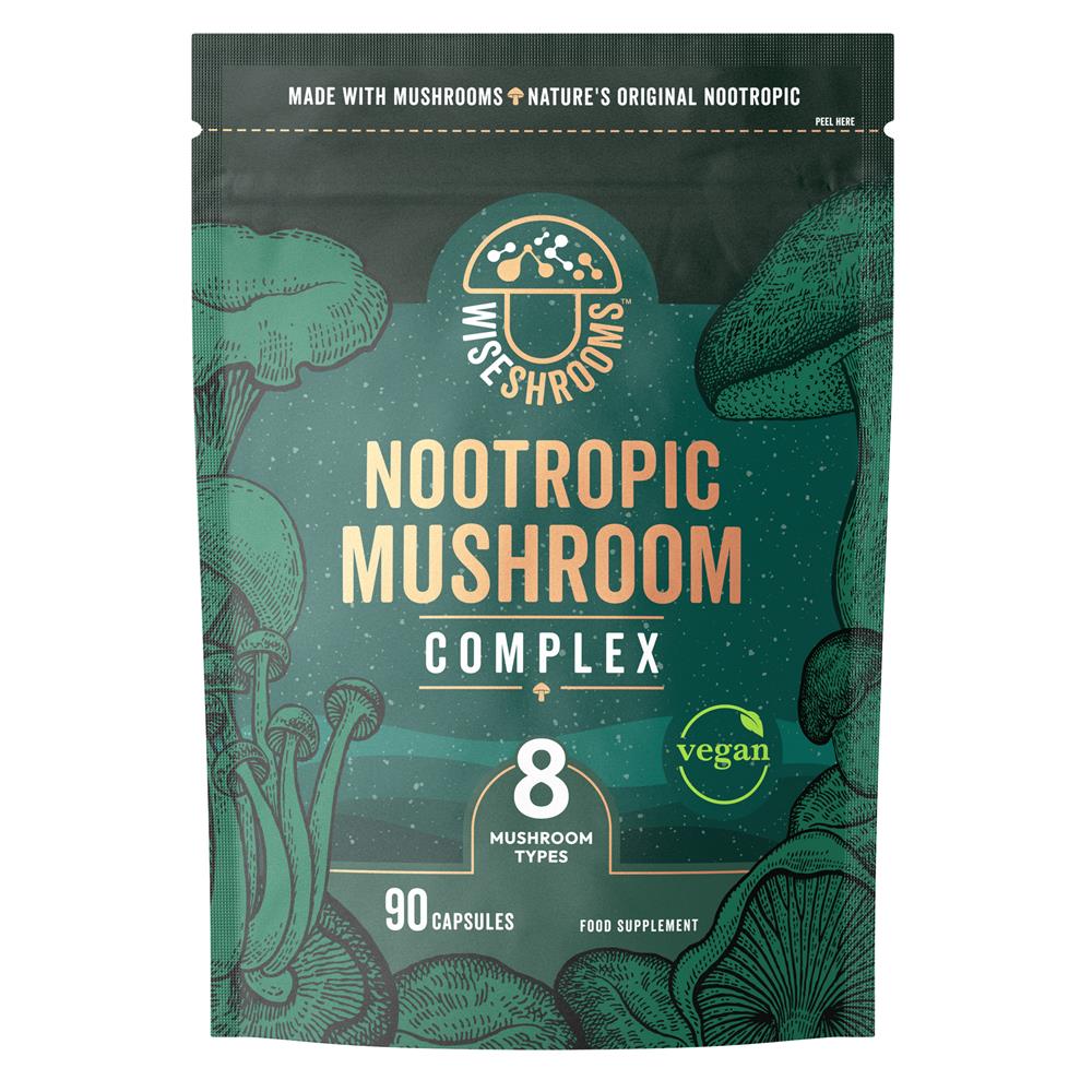 Nootropic Mushroom Complex - 90 Vegan Capsules