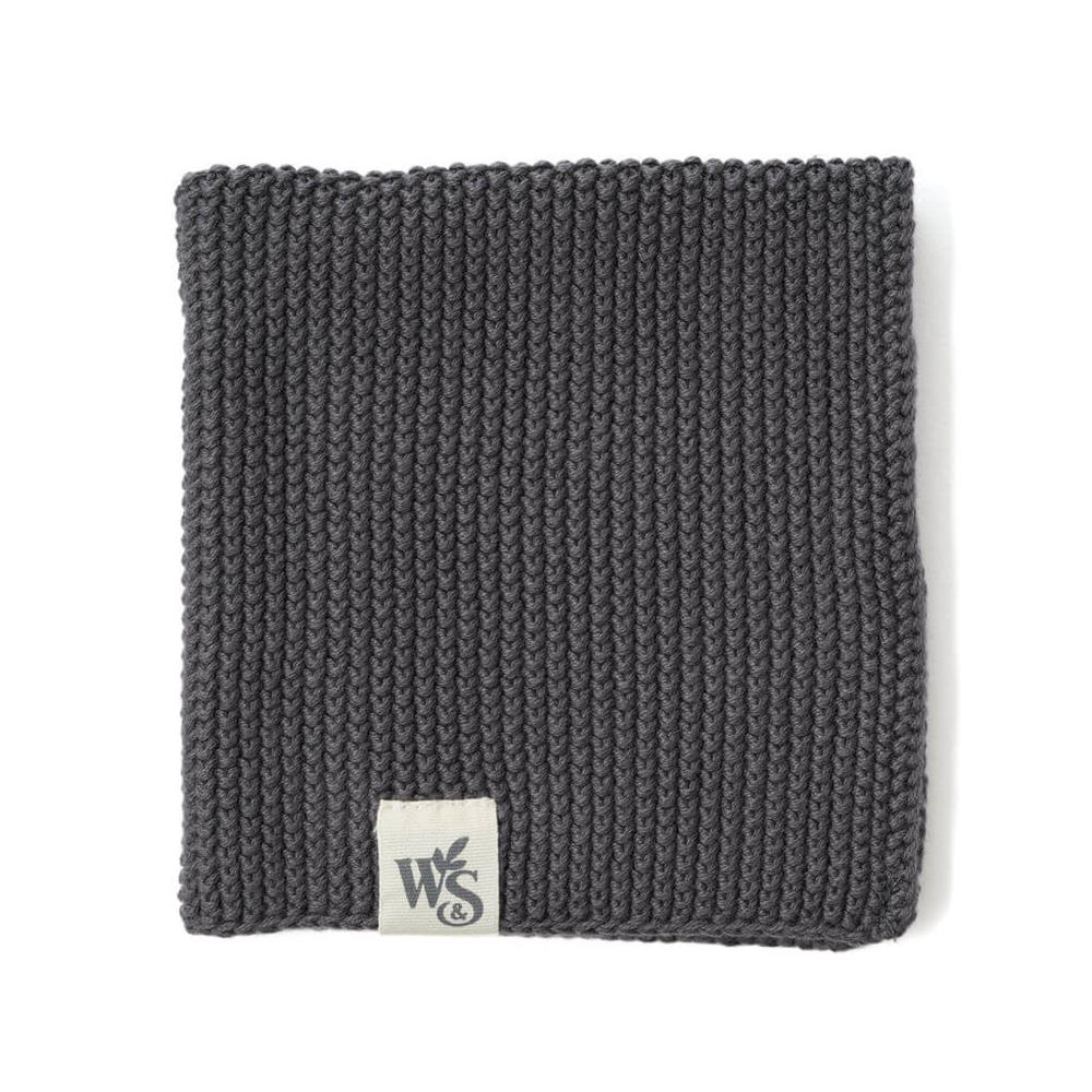 Organic Cotton Dishcloth - Slate Grey