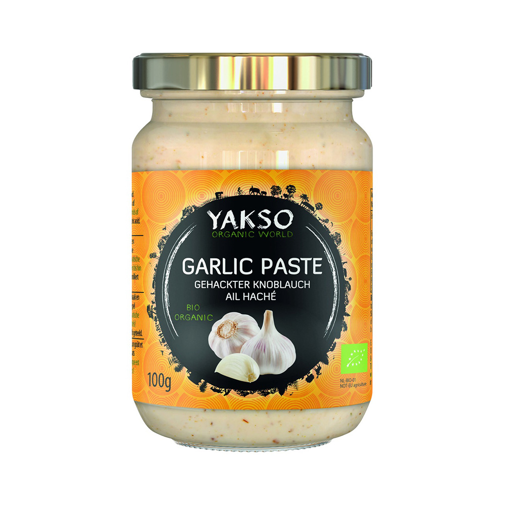 Organic Garlic Paste