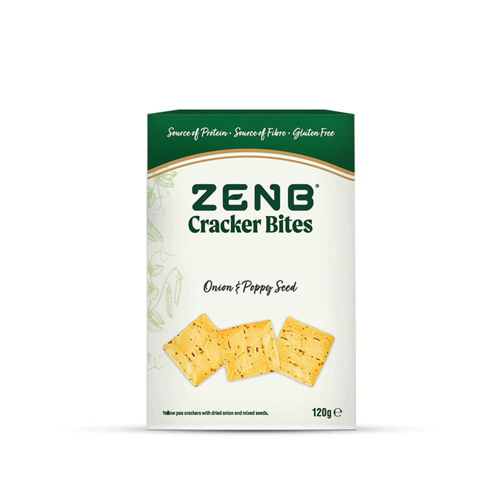 ZENB Onion & Poppy Crackers