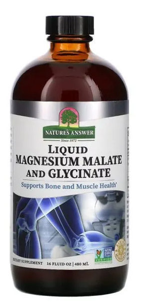 Liquid Magnesium Malate and Glycinate 480ml