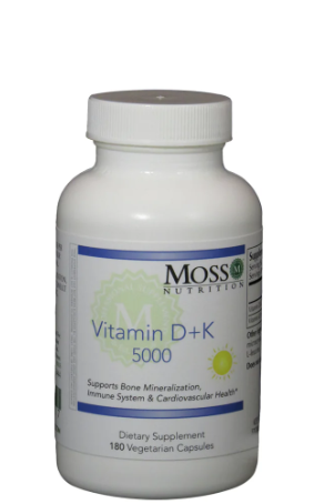 Vitamin D + K 5000 - 180 Capsules