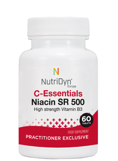 C-Essentials Niacin SR 500 - 60 Tablets