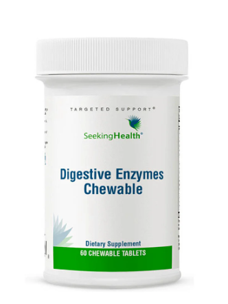 Digestive Enzymes Chewable - 60 Chewable Tablets