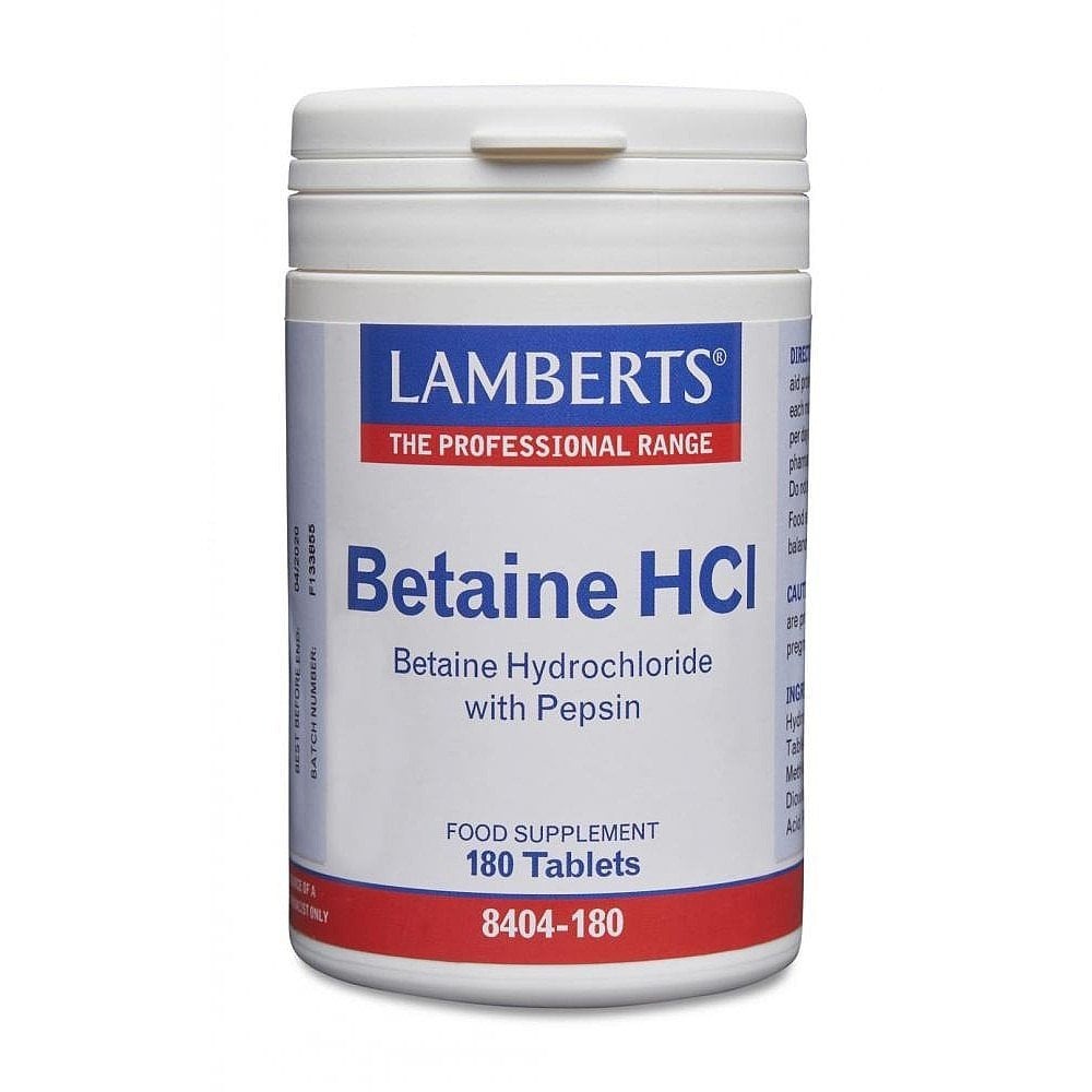 Betaine HCL 180's